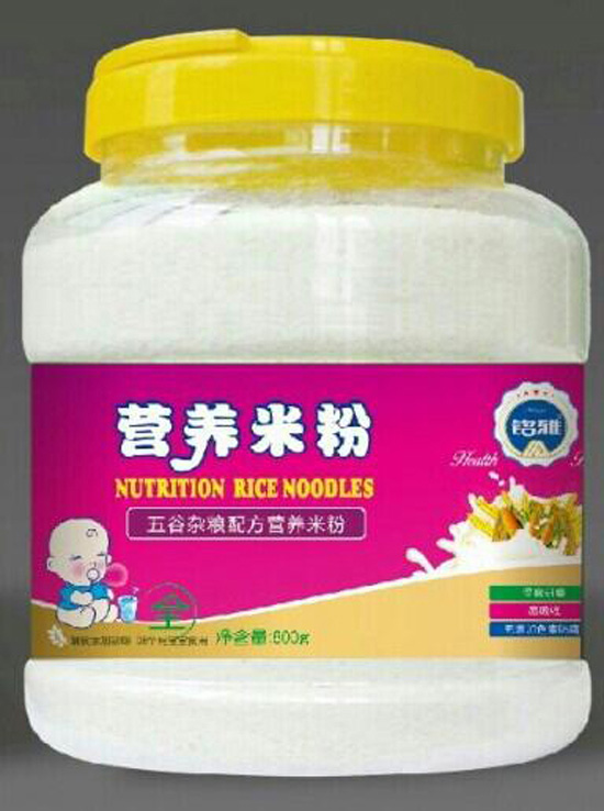 銘雅五谷雜糧營養(yǎng)米粉800g桶裝