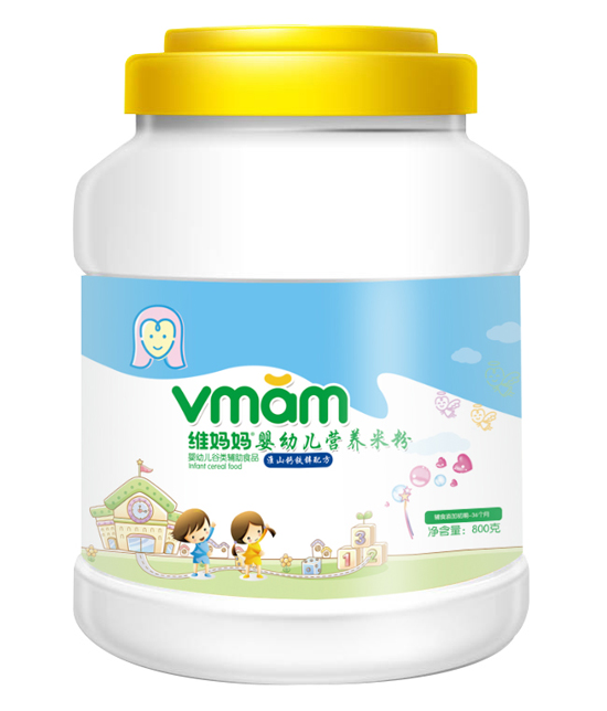 維媽媽淮山鈣鐵鋅嬰幼兒營(yíng)養(yǎng)米粉