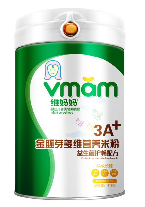 維媽媽益生菌護(hù)暢3A金胚芽營(yíng)養(yǎng)米粉