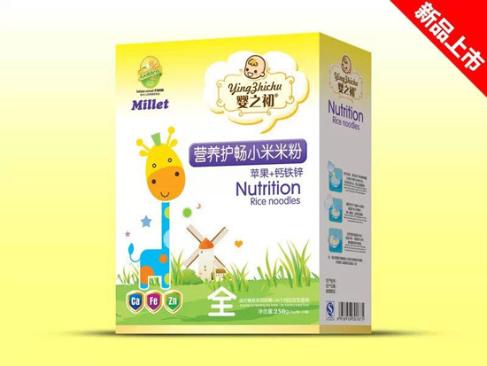 嬰之初蘋(píng)果+鈣鐵鋅護(hù)暢營(yíng)養(yǎng)米粉