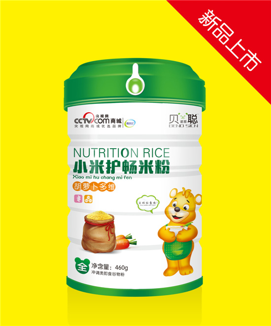 貝諾思聰胡蘿卜多維小米護暢米粉