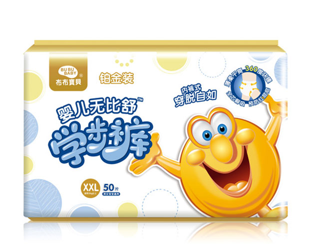 布布寶貝鉑金裝嬰兒學步褲XXL橫向