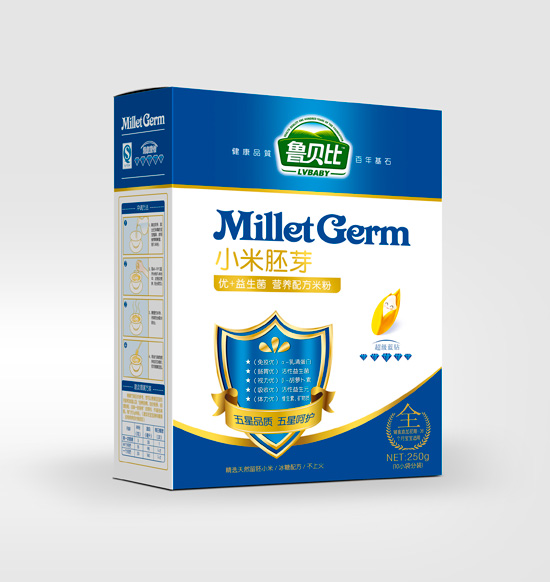 魯貝比小米胚芽?jī)?yōu)+益生元盒裝