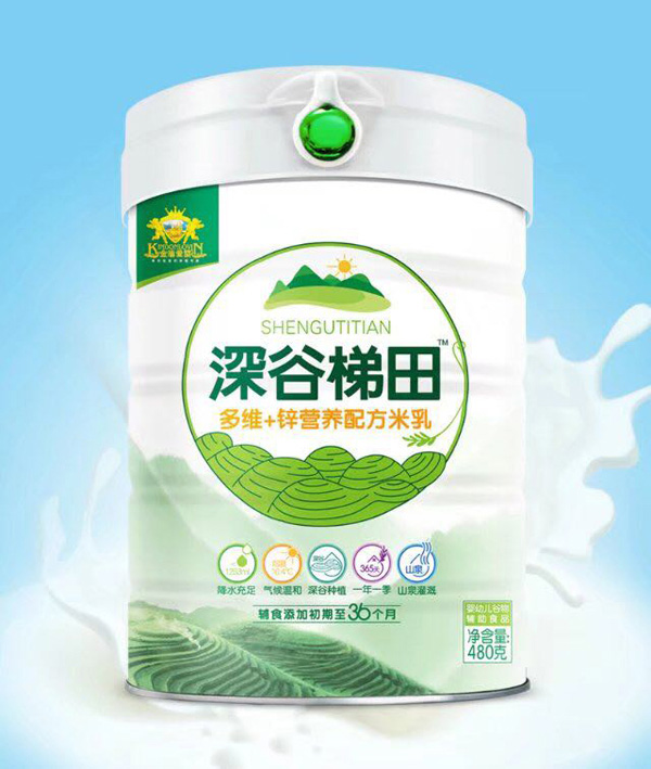 金盾愛(ài)嬰深谷梯田多維+鋅營(yíng)養(yǎng)配方米乳