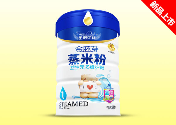 金諾貝嬰金胚芽蒸米粉-益生元多維護(hù)暢