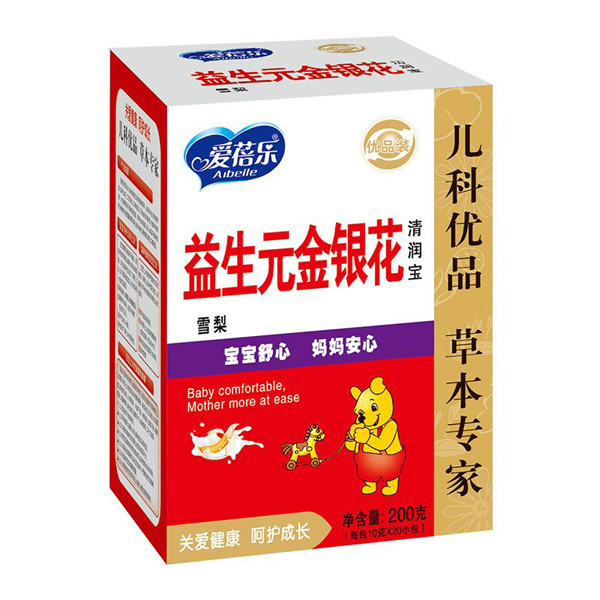 愛蓓樂益生元金銀花清潤寶