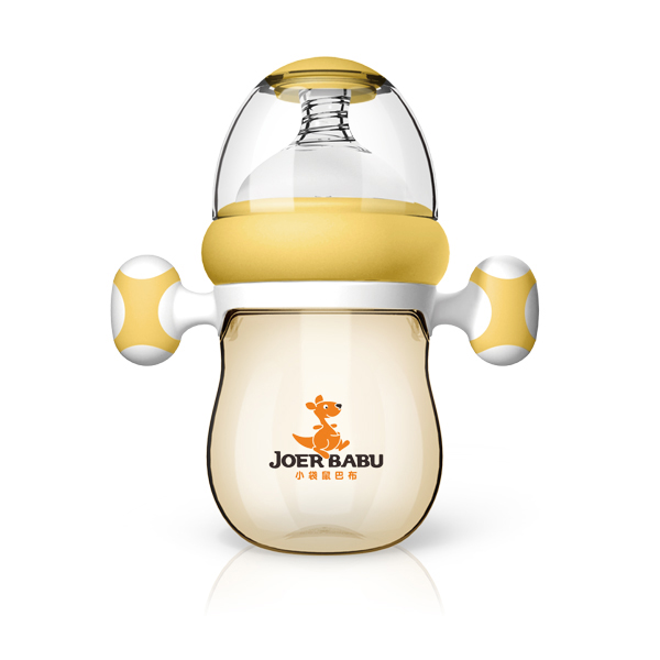 小袋鼠巴布自動按摩手柄PPSU奶瓶BP-891黃色.jpg 小袋鼠巴布自動按摩手柄PPSU奶瓶BP-891黃色.jpg