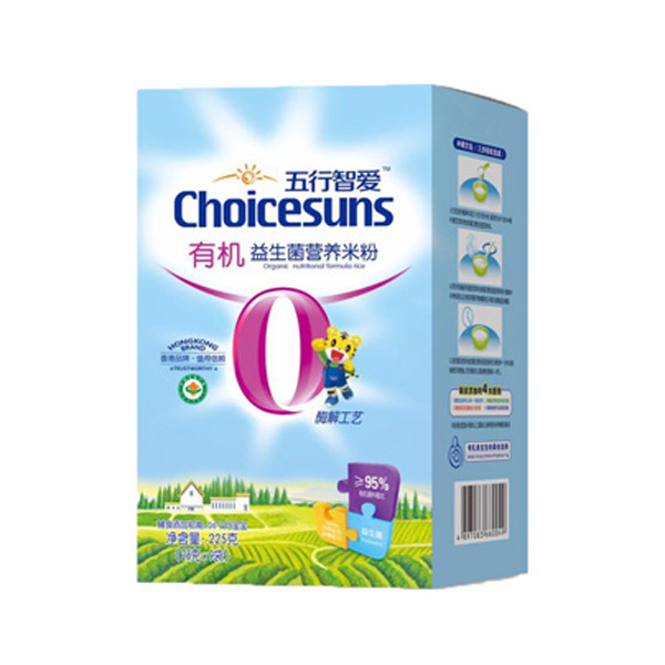 初臣氏五行智愛(ài)有機(jī) 益生菌營(yíng)養(yǎng)米粉