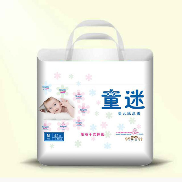 童迷嬰兒紙尿褲M碼小包(42片)