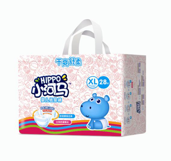 小河馬紙尿褲中包XL28