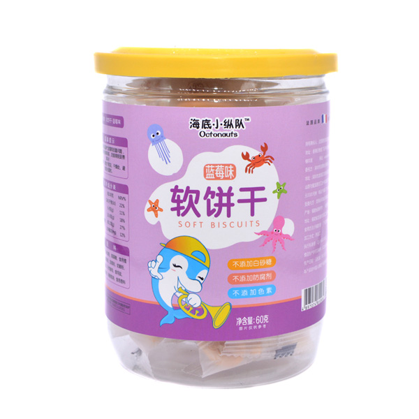 海底小縱隊軟餅干藍(lán)莓味
