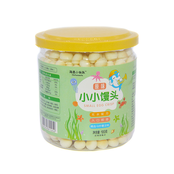 海底小縱隊(duì)小小饅頭原味包裝升級(jí)100g