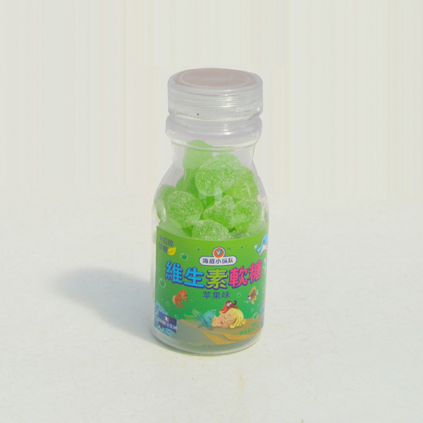 海底小縱隊(duì)維生素軟糖蘋果味80g