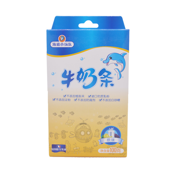海底小縱隊(duì)原味牛奶條100g