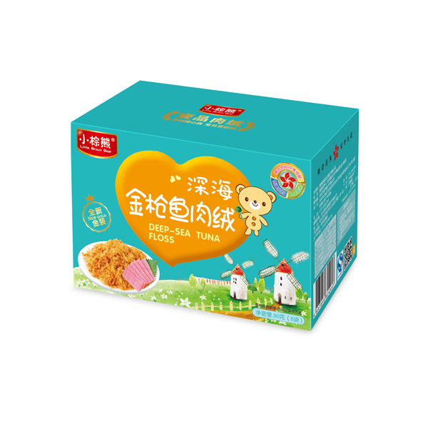 小棕熊深海金槍魚(yú)肉絨80g