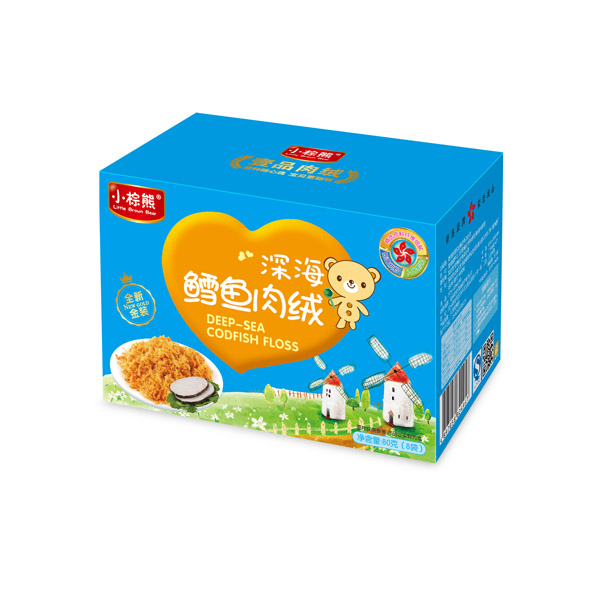 小棕熊深海鱈魚(yú)肉絨80g