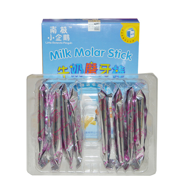 南極小企鵝牛奶磨牙棒特濃牛奶內(nèi)盒