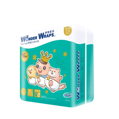 妙然寶貝柔薄貼芯學(xué)步褲