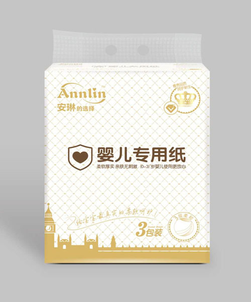 安琳的選擇嬰兒專用紙3包裝