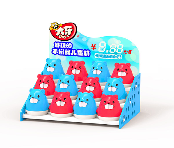 大牙卡通裝兒童奶160毫升貨架裝.jpg 大牙卡通裝兒童奶160毫升貨架裝.jpg