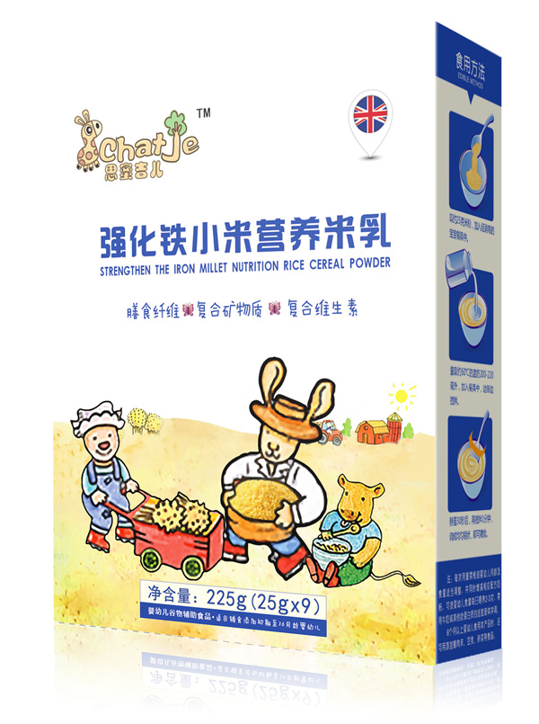 SChatJe思蜜吉兒強化鐵小米米乳(盒裝)