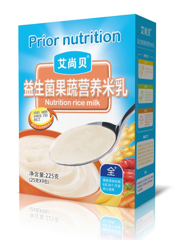 艾尚貝益生菌果蔬營養(yǎng)米乳