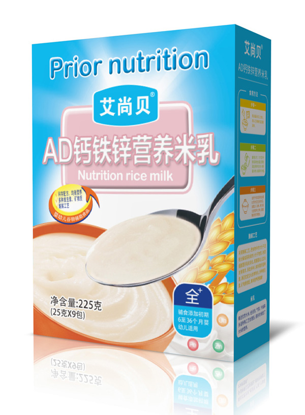 艾尚貝AD鈣鐵鋅營養(yǎng)米乳