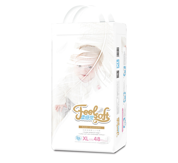 柔感覺羽柔綿感嬰兒小內(nèi)褲XL48大包