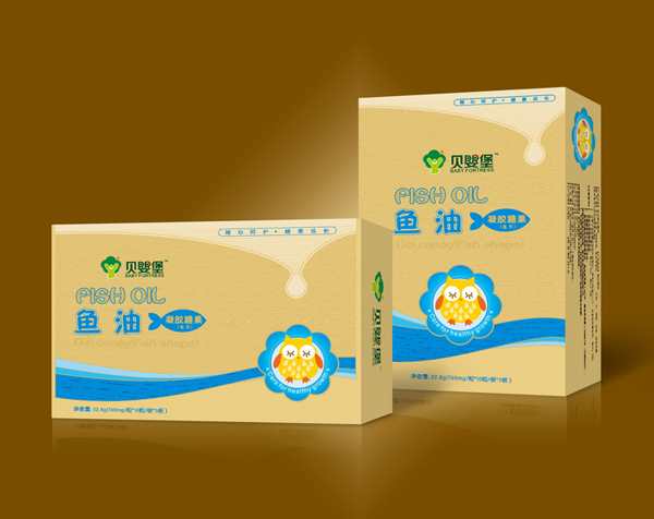 貝嬰堡魚油凝膠糖果