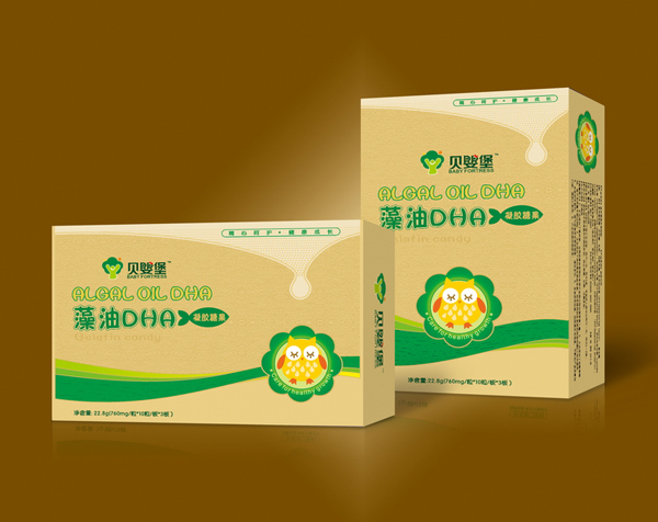 貝嬰堡藻油DHA凝膠糖果