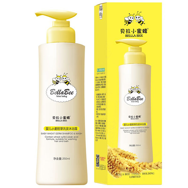 貝拉小蜜蜂嬰兒小麥胚芽洗發(fā)沐浴露.jpg 貝拉小蜜蜂嬰兒小麥胚芽洗發(fā)沐浴露.jpg