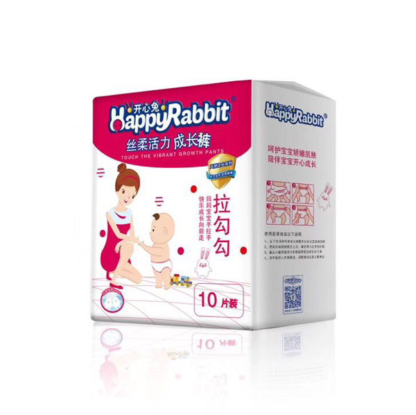 開(kāi)心兔絲柔活力成長(zhǎng)褲迷你裝
