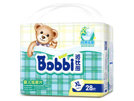 波比熊純棉低敏嬰兒紙尿片XL28.jpg 波比熊純棉低敏嬰兒紙尿片XL28.jpg