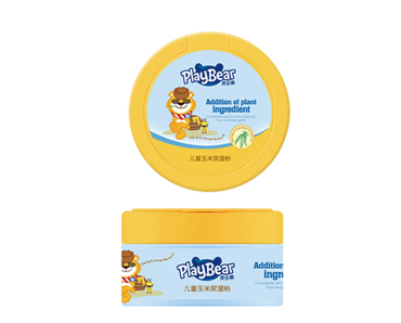 皮樂(lè)熊兒童玉米爽身粉