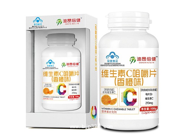 迪昂倍健維生素C咀嚼片(香橙味).jpg 迪昂倍健維生素C咀嚼片(香橙味).jpg