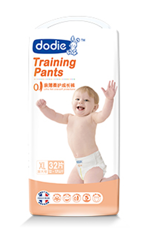 Dodie親薄柔護·嬰兒成長褲XL