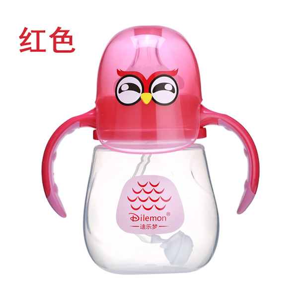 迪樂夢PP奶瓶5143紅色