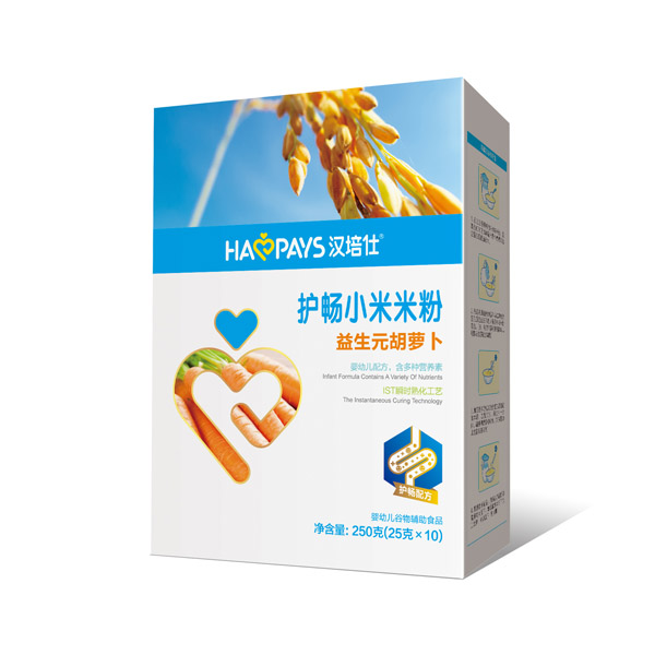 漢培仕護(hù)暢小米米粉-益生元胡蘿卜盒裝