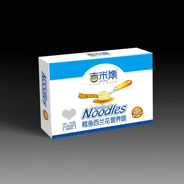 吉米熊鱈魚西蘭花營養(yǎng)面