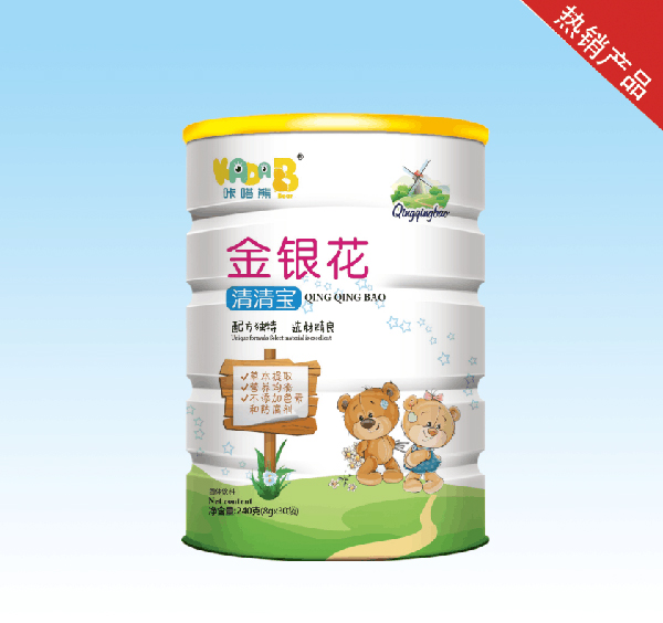 咔嗒熊金銀花清清寶240克