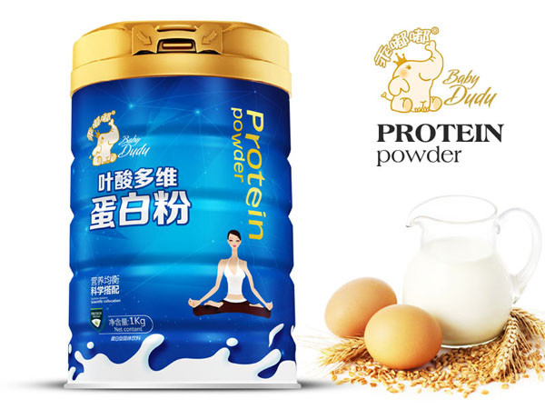 乖嘟嘟葉酸多維蛋白粉1kg鐵聽(tīng)