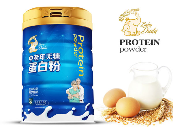乖嘟嘟中老年無(wú)糖蛋白粉1kg鐵聽(tīng)