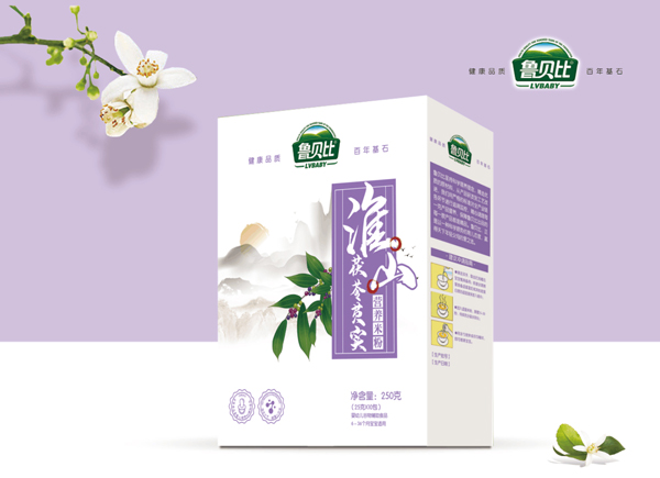 魯貝比淮山茯苓芡實(shí)營(yíng)養(yǎng)米粉 盒裝