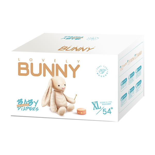 邦尼兔綿柔安撫紙尿褲XL54