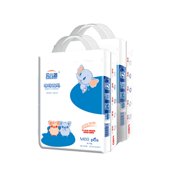 貝兒適棉綿無(wú)感尿褲M(mǎn)60