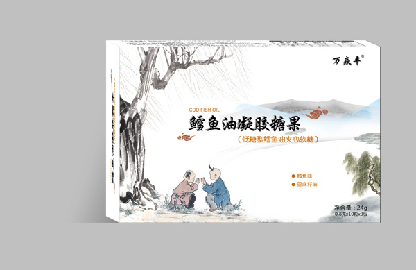 萬(wàn)焱豐鱈魚(yú)油凝膠糖果