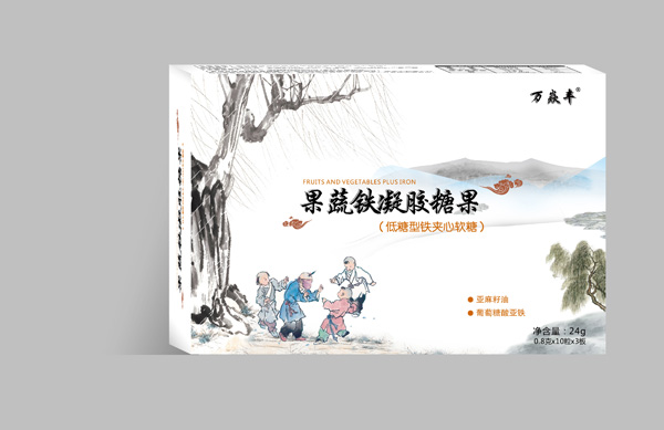 萬(wàn)焱豐果蔬鐵凝膠糖果