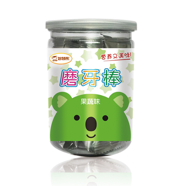 智慧熊磨牙棒 果蔬味 罐裝