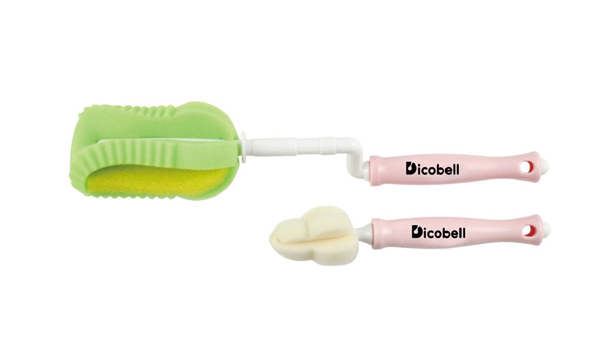 迪可貝兒旋轉奶瓶奶嘴刷組