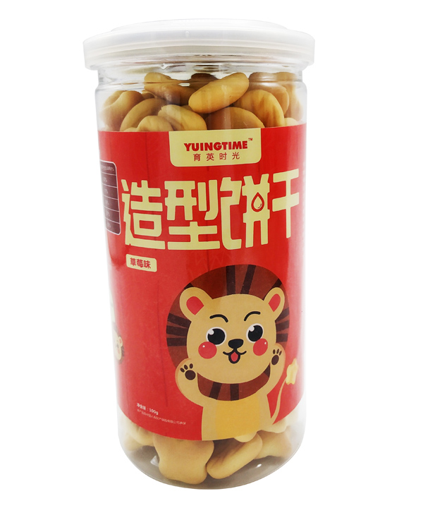 育英時光造型餅干 草莓味